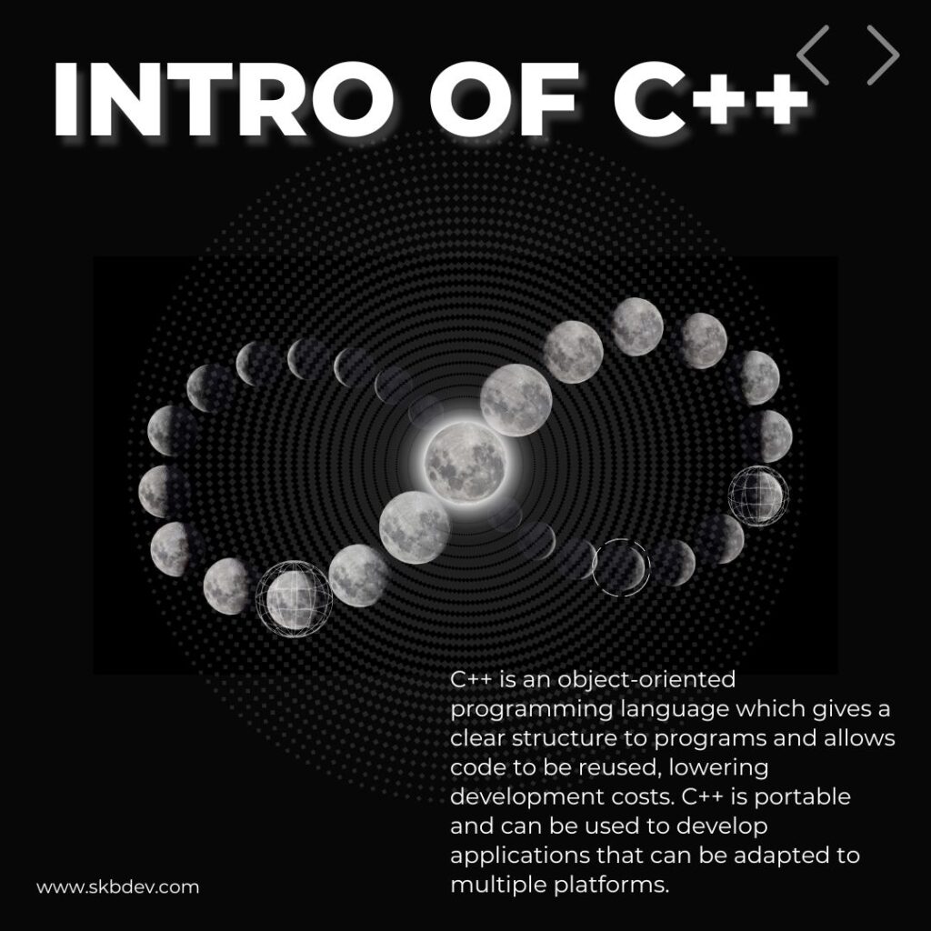 Introduction of C++